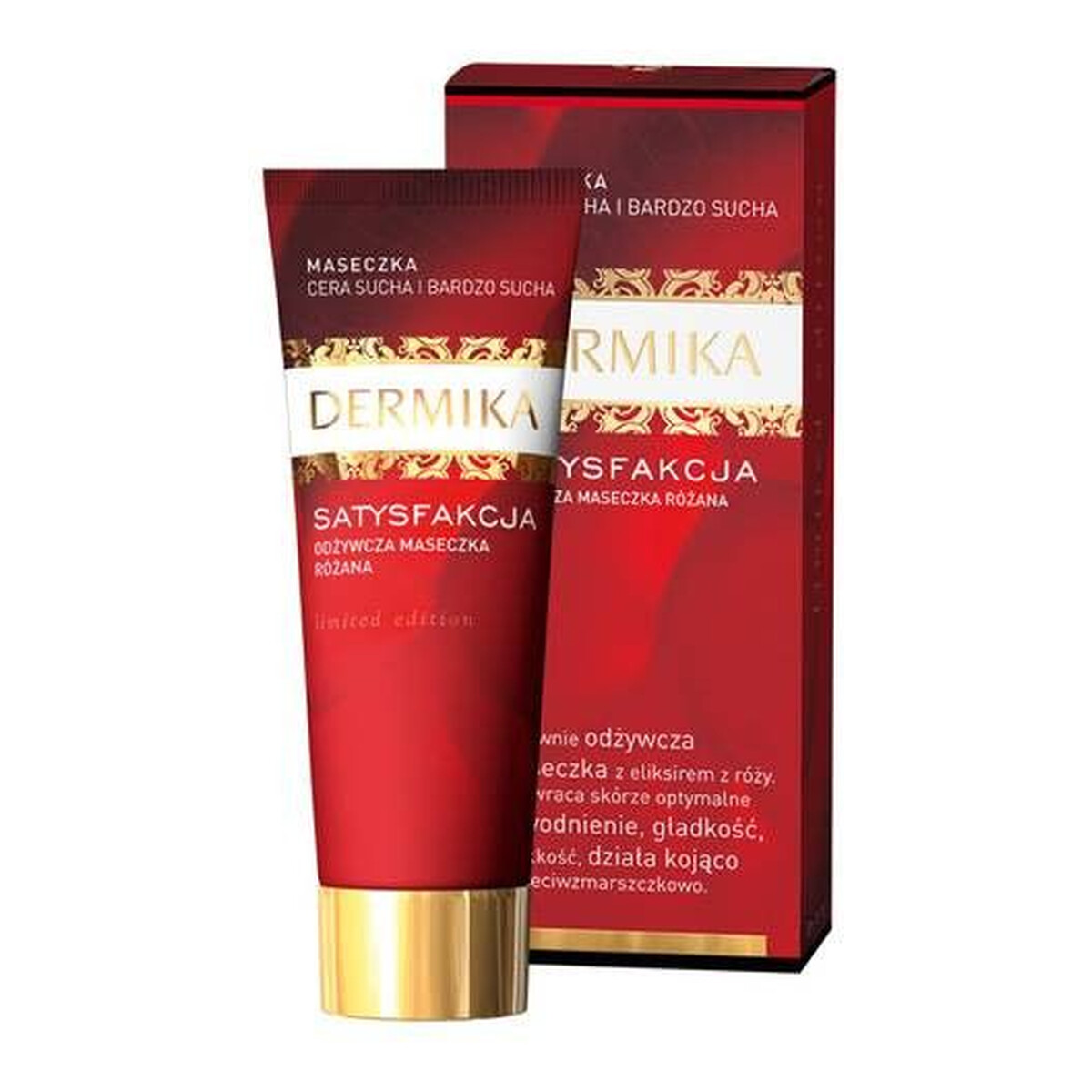 Dermika Maseczki Piękności Satysfakcja - Odżywcza Maseczka Różana 50ml