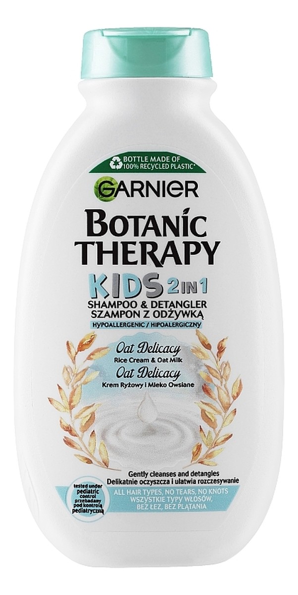 Garnier botanic therapy kids szampon do włosów z odżywką 2w1-frozen