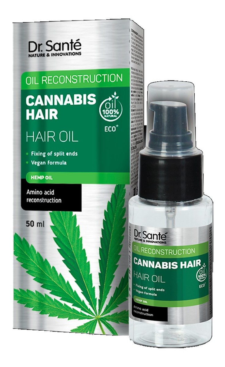 Cannabis Hair Rewitalizujący olejek do włosów