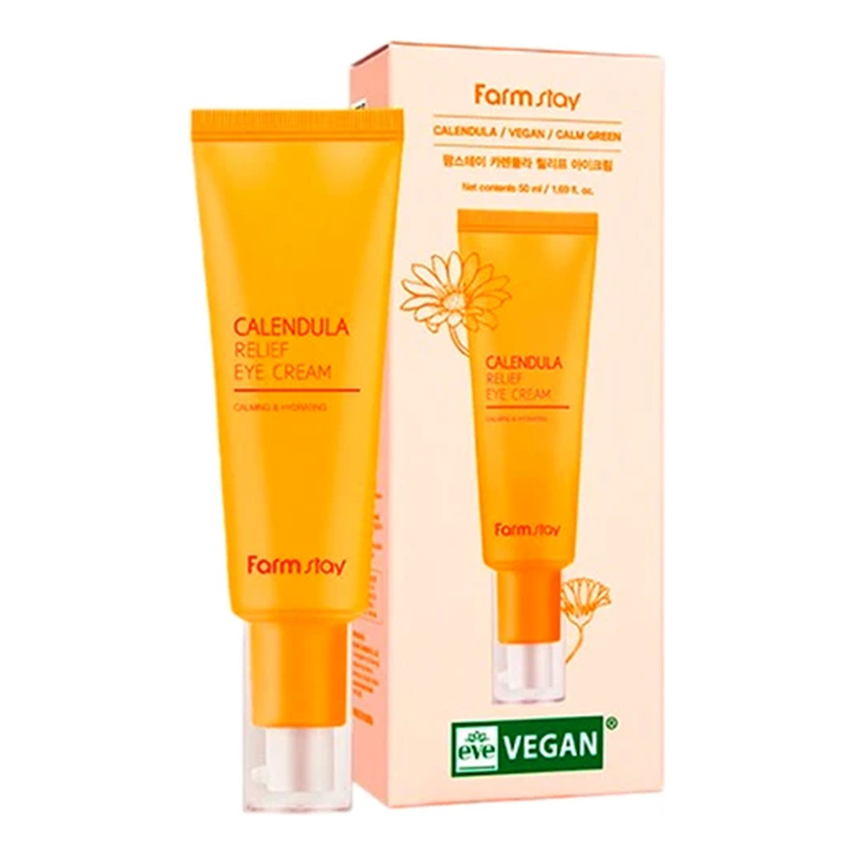 Farmstay Calendula Relief Kojący krem pod oczy 50ml