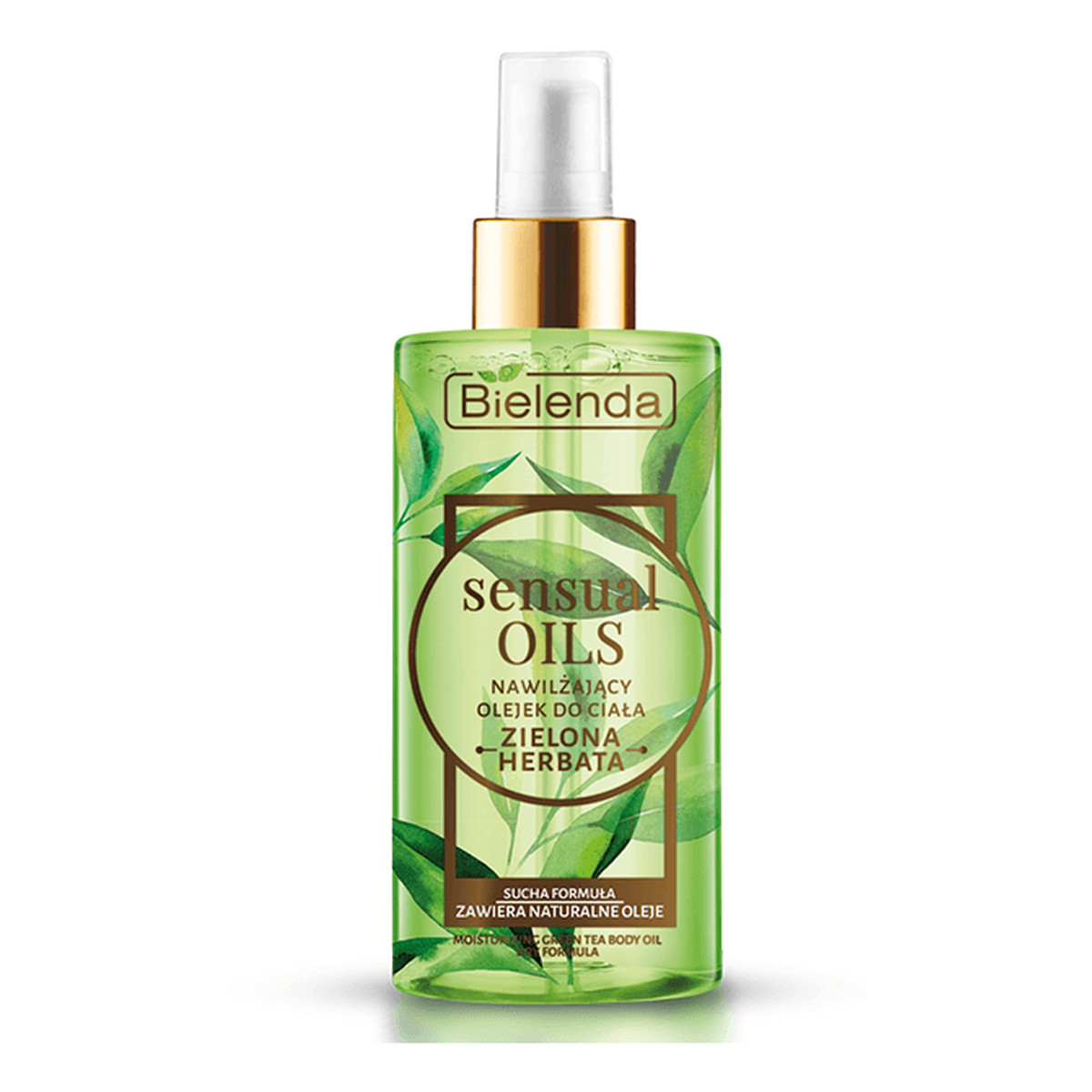 Bielenda Sensual Oils Nawilżający olejek do ciała Zielona Herbata 150ml