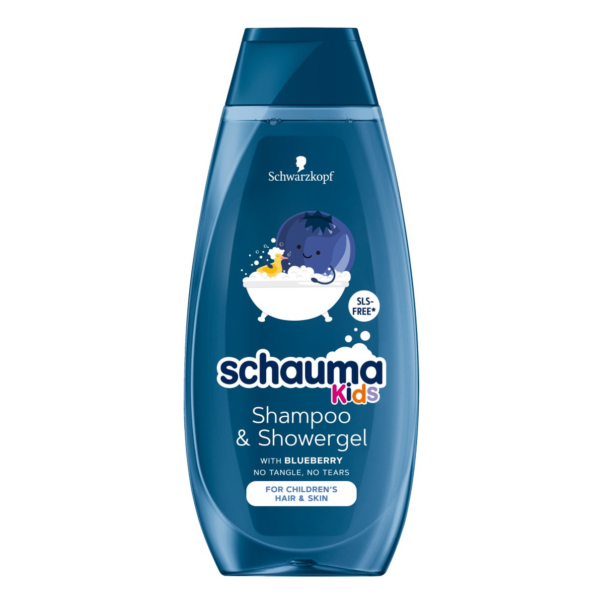 Schauma Kids szampon do włosów i Żel pod prysznic dla chłopców z ekstraktem z borówki 400ml