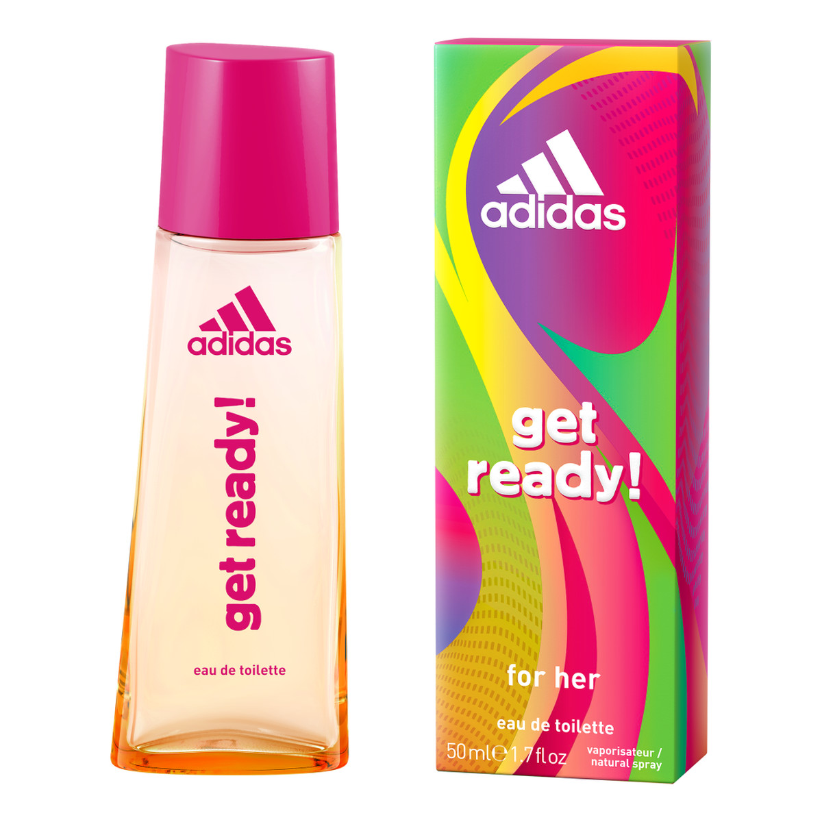 Adidas Women Get Ready! Woda Toaletowa 50ml