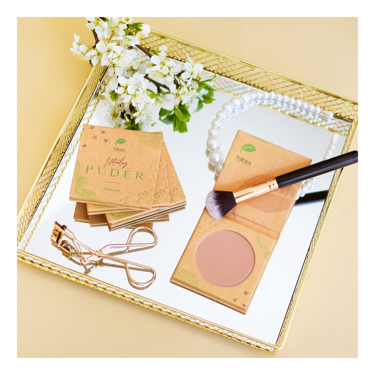 Felicea Natural Puder ceramidowy 7g