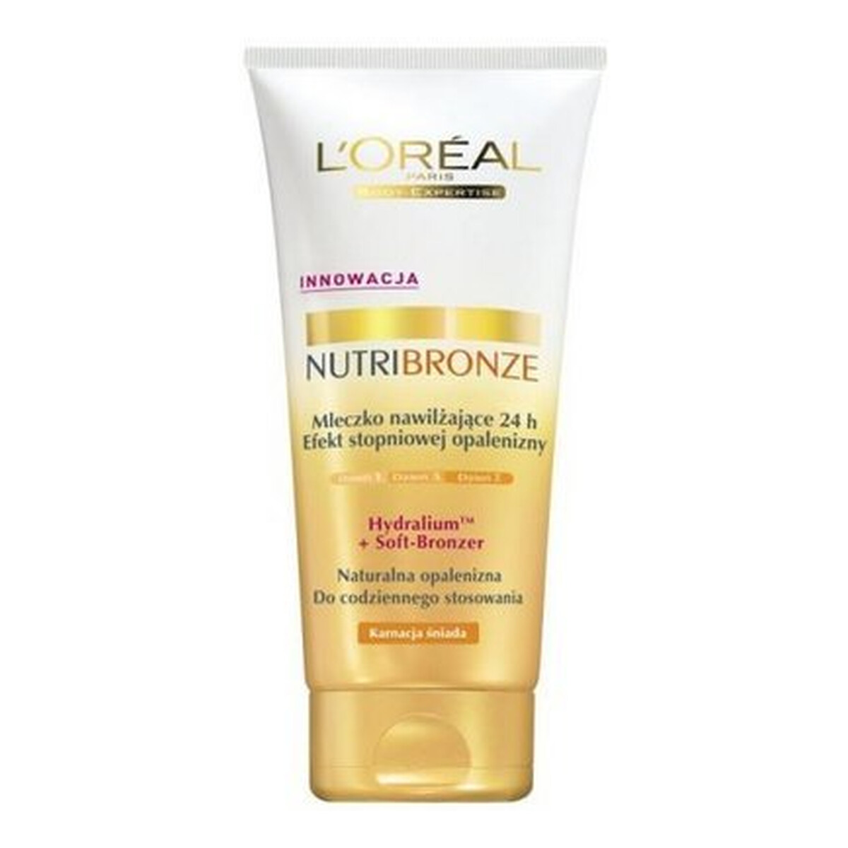 Loreal Body Expertise Mleczko Do Ciała Nutri Bronze Karnacja Śniada 200ml