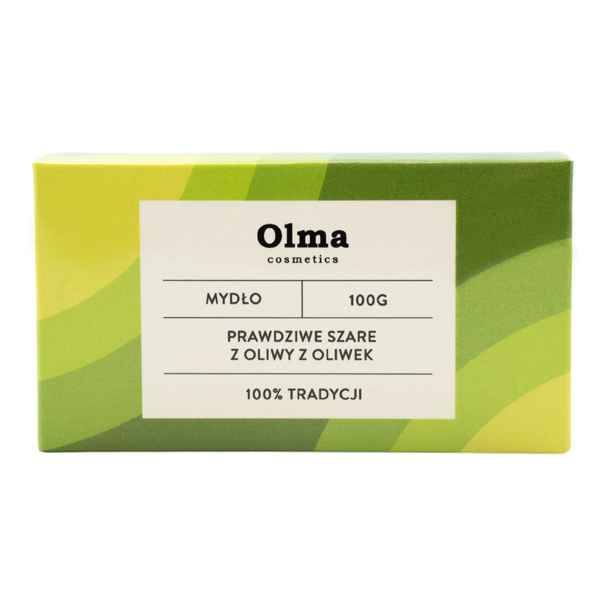 Olma Cosmetics Prawdziwe szare Mydło z oliwy z oliwek 100g