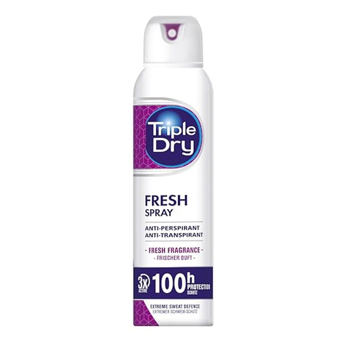 Triple Dry Fresh Antyperspirant w sprayu 100h 150ml
