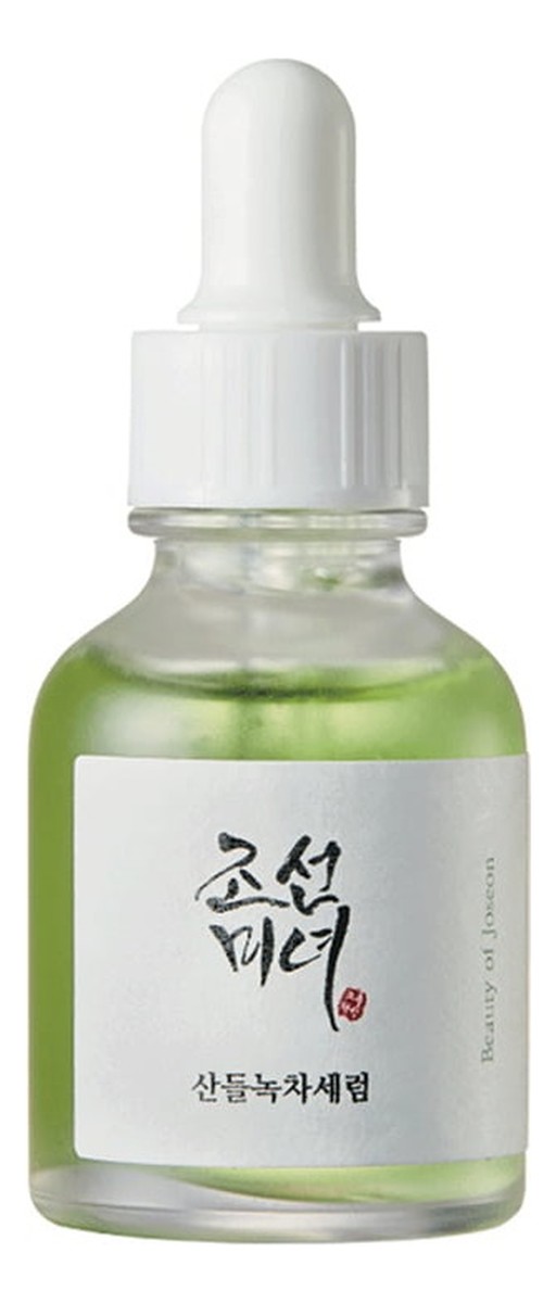 Calming serum: green tea + panthenol serum do twarzy