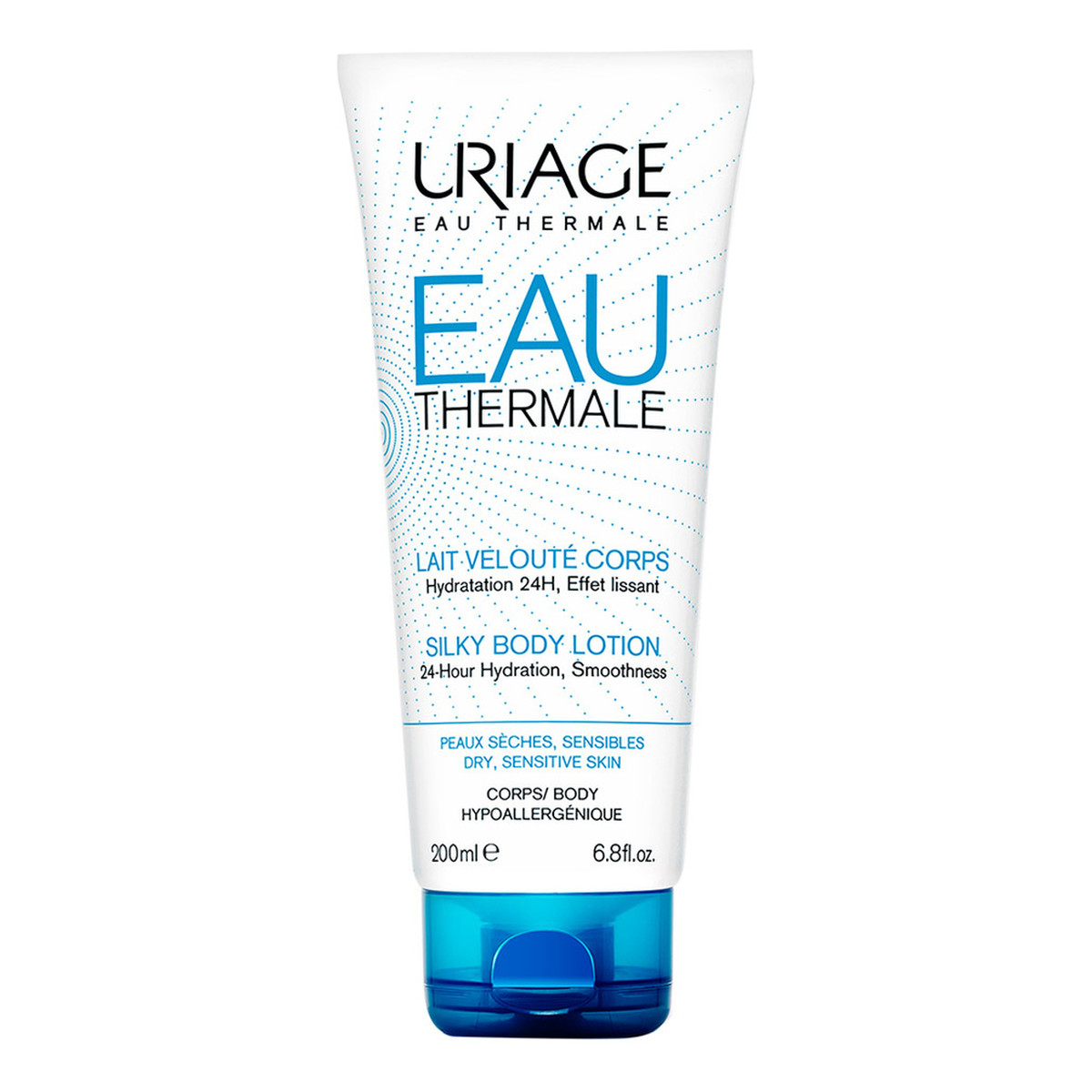 Uriage Eau Thermale Silky Body Lotion Balsam do ciała 24-godzinne nawilżenie 200ml