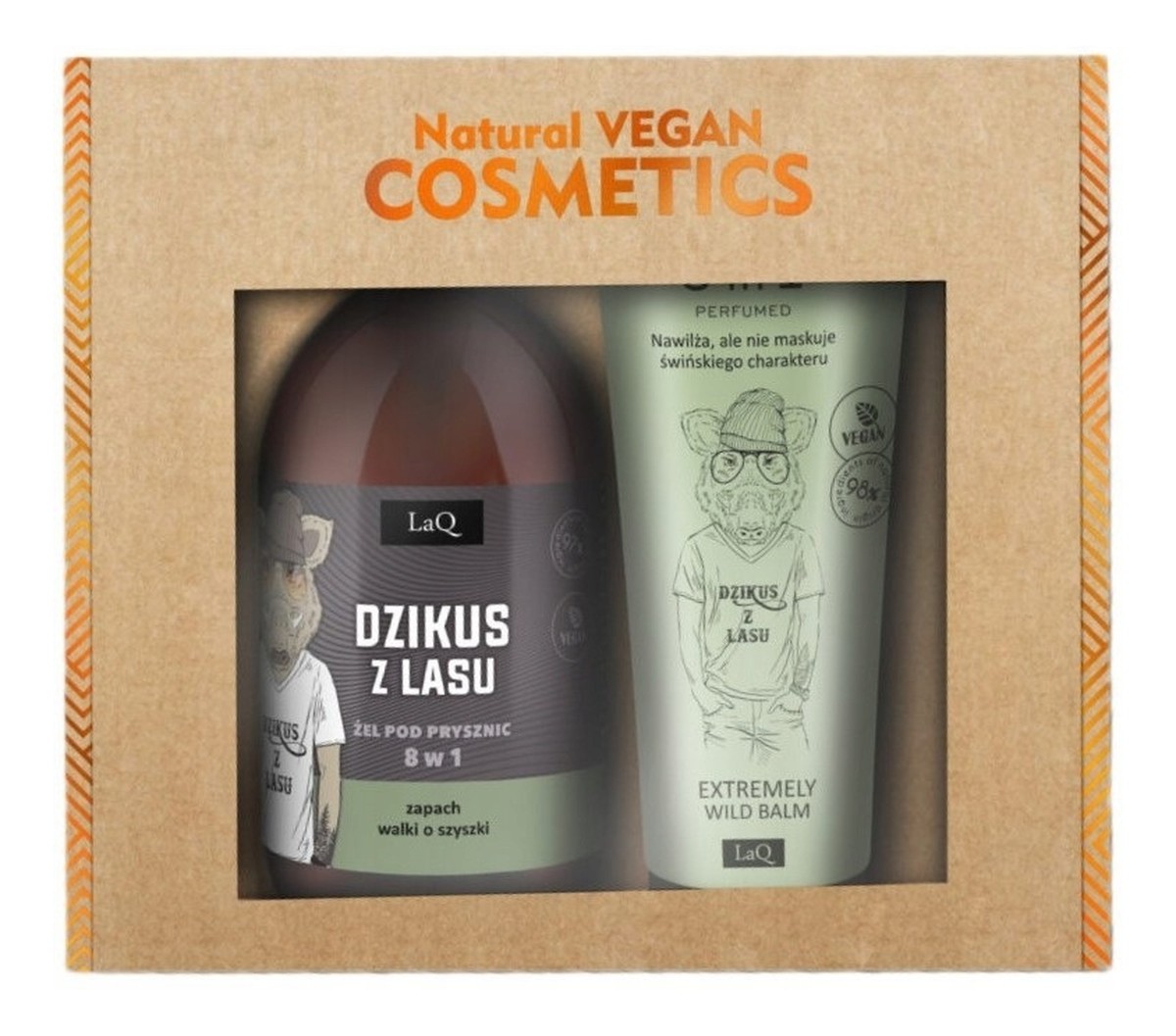 Zestaw żel pod prysznic 500ml + balsam w tubie 200ml