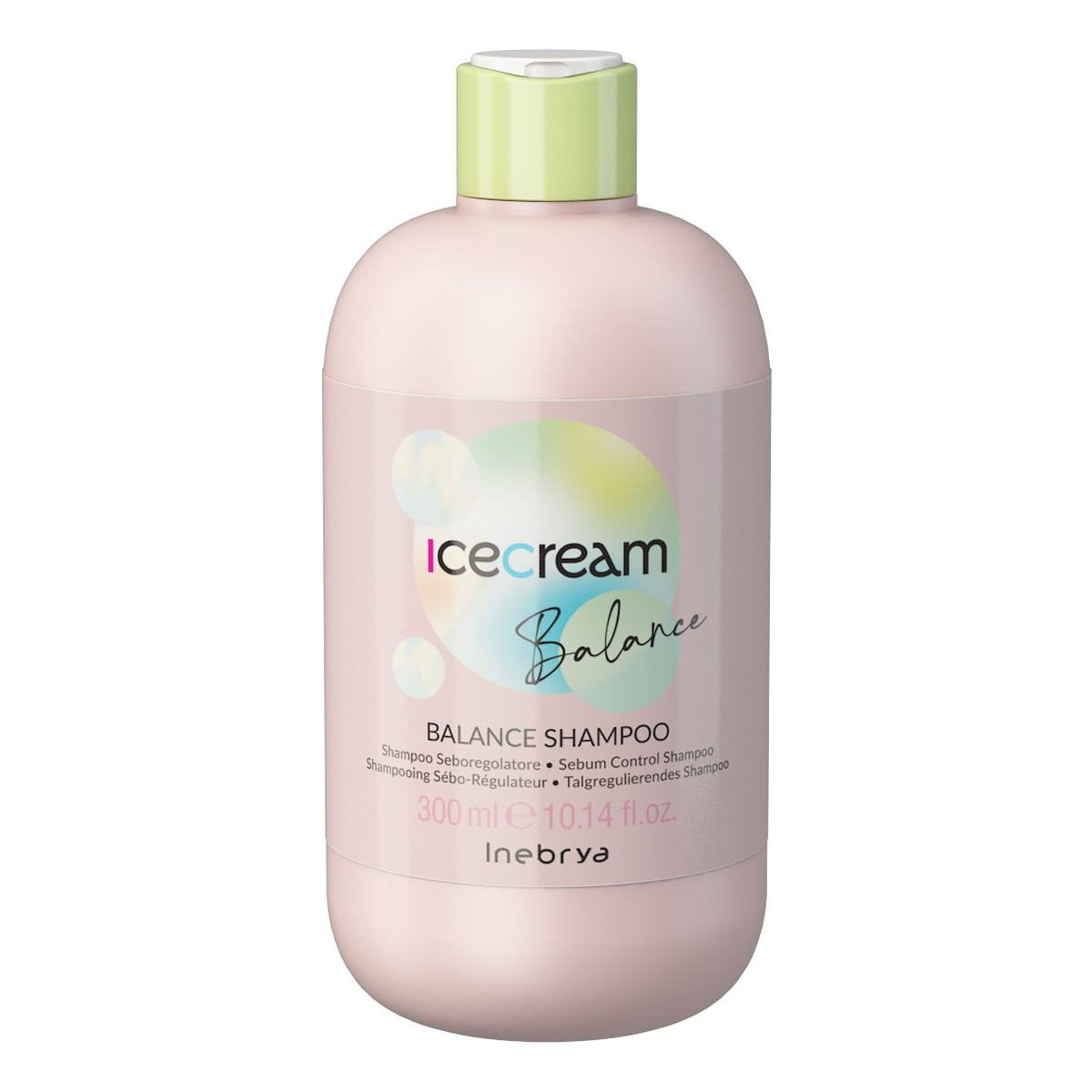 Inebrya Ice cream balance szampon do przetłuszczających się włosów i skóry głowy 300ml