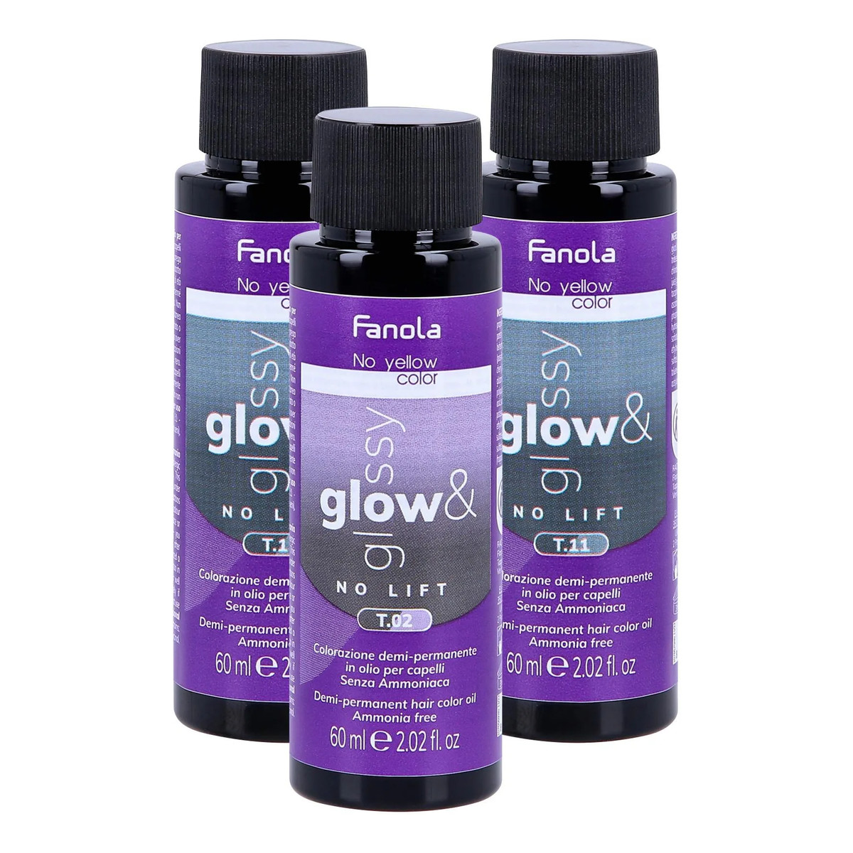 Fanola No Yellow Glow&Glossy Toner do włosów 60ml