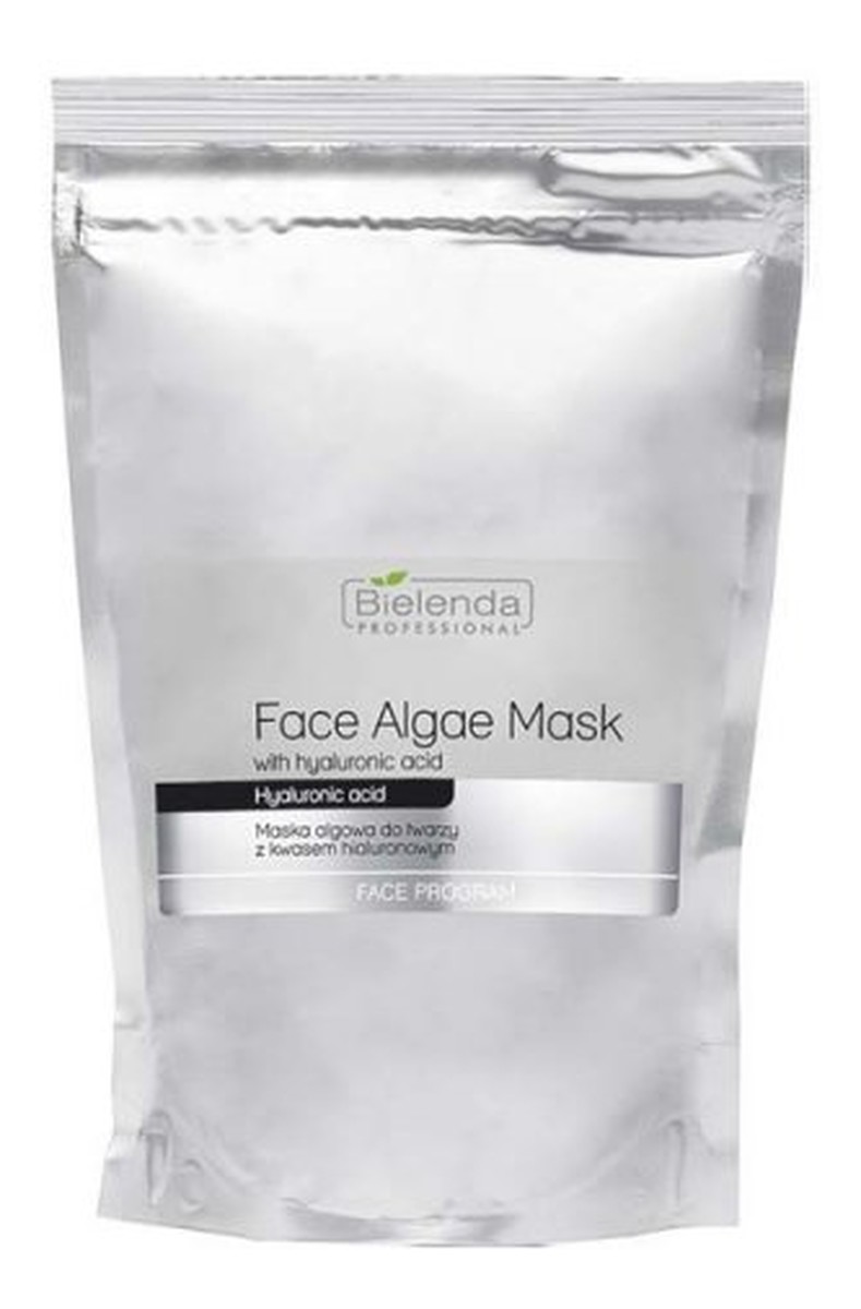 Face algae mask with hyaluronic acid maska algowa do twarzy z kwasem hialuronowym zapas