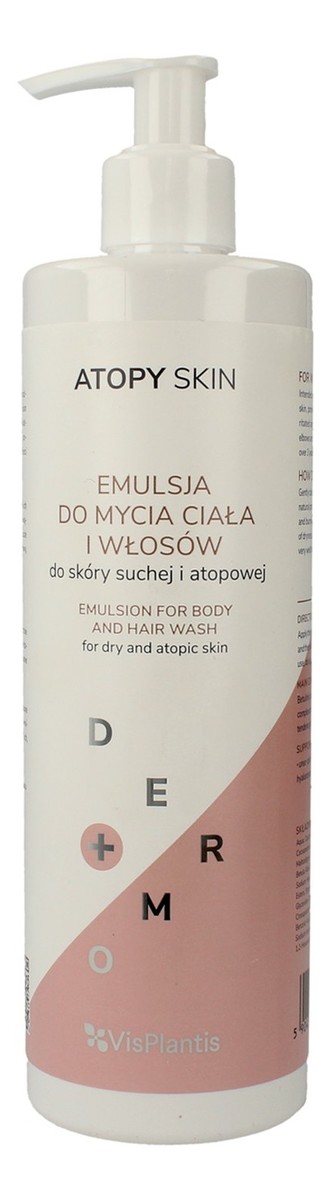 Emulsja do mycia ciała i włosów - skóra sucha i atopowa