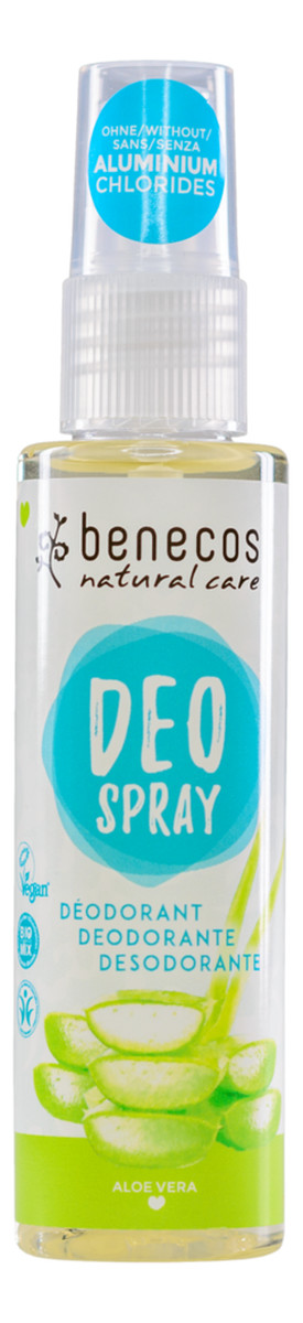 Naturalny dezodorant w sprayu Aloe Vera