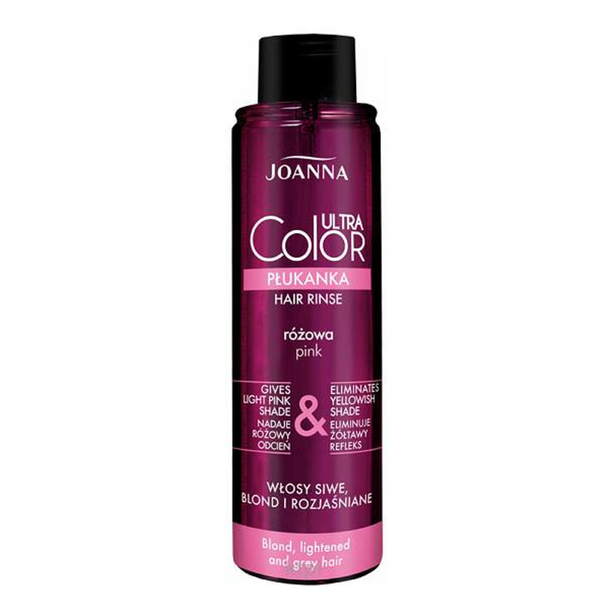 Joanna Ultra Color System Płukanka Do Włosów Różowa 150ml