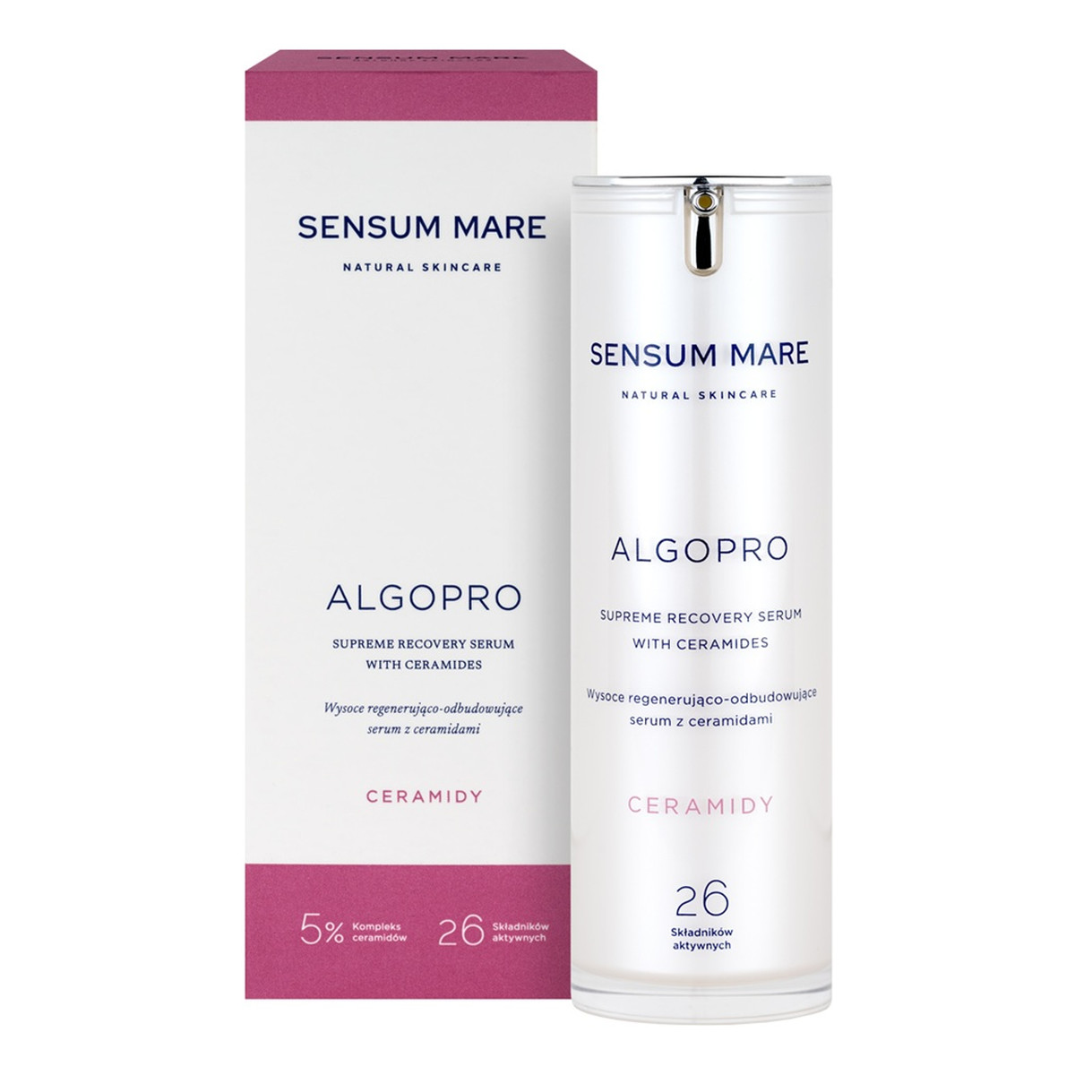 Sensum Mare Algopro wysoce regenerujące-odbudowujące serum z ceramidami 30ml