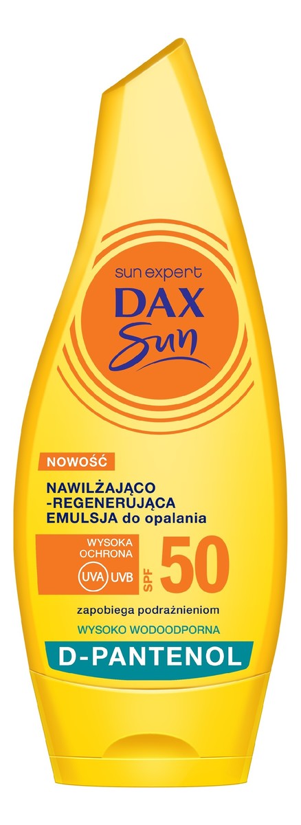 Emulsja do opalania nawilżająco-regenerująca z D-Pantenolem SPF 50