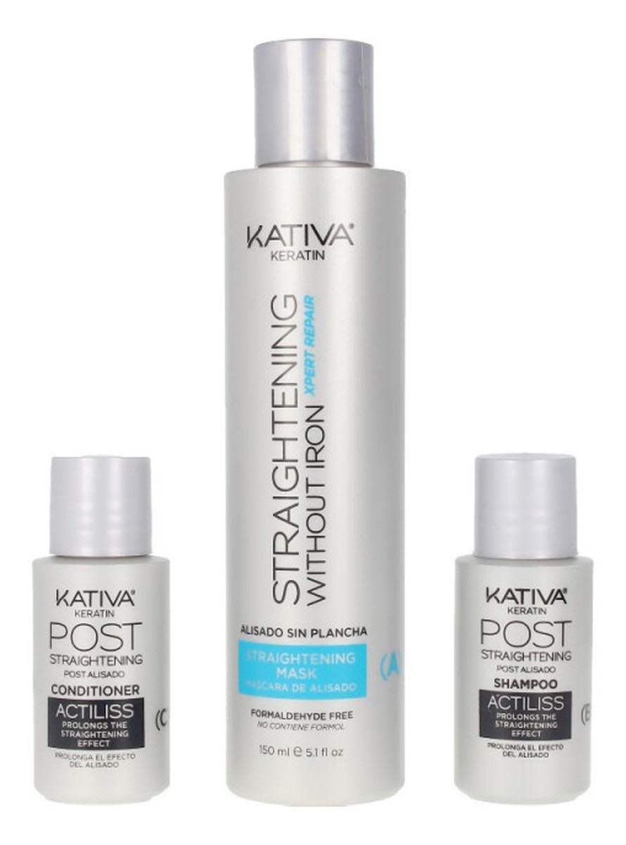 Anti-Frizz Xpert Repair Set Zestaw do keratynowego prostowania włosów