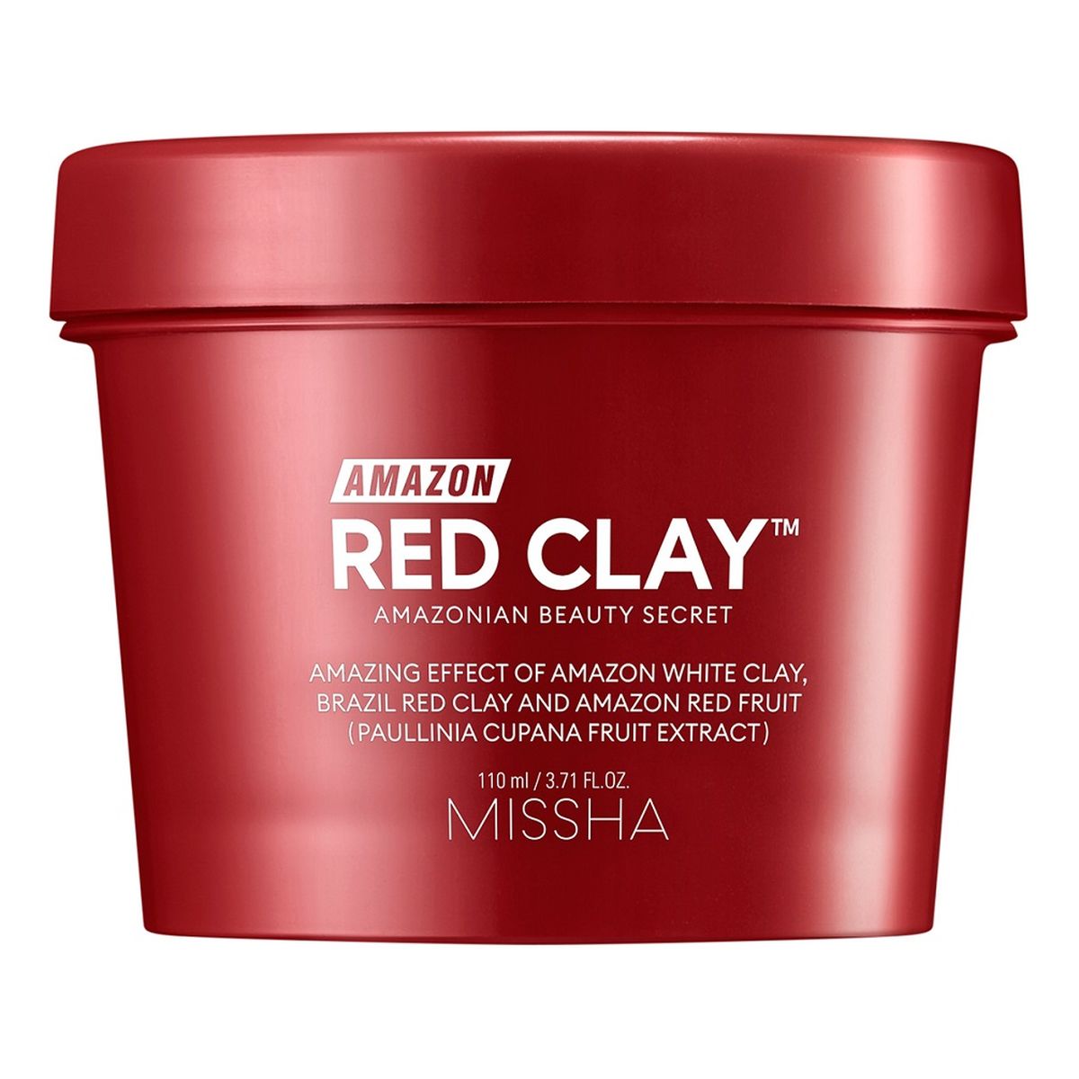 Missha Amazon red clay pore mask oczyszczająca maseczka typu wash-off 110ml