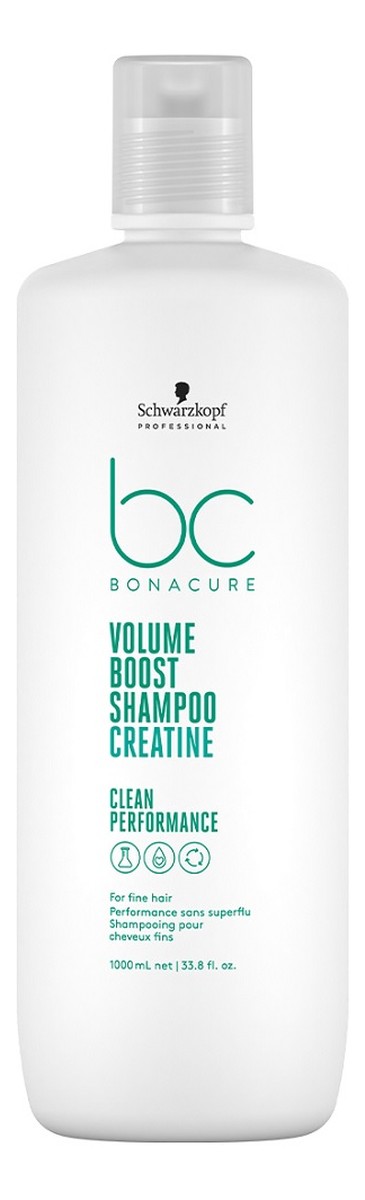 Bc bonacure volume boost shampoo szampon oczyszczający do włosów cienkich i osłabionych