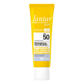 Sun Bursztynowy wodoodporny krem dla dzieci (od 6 msc) SPF 50