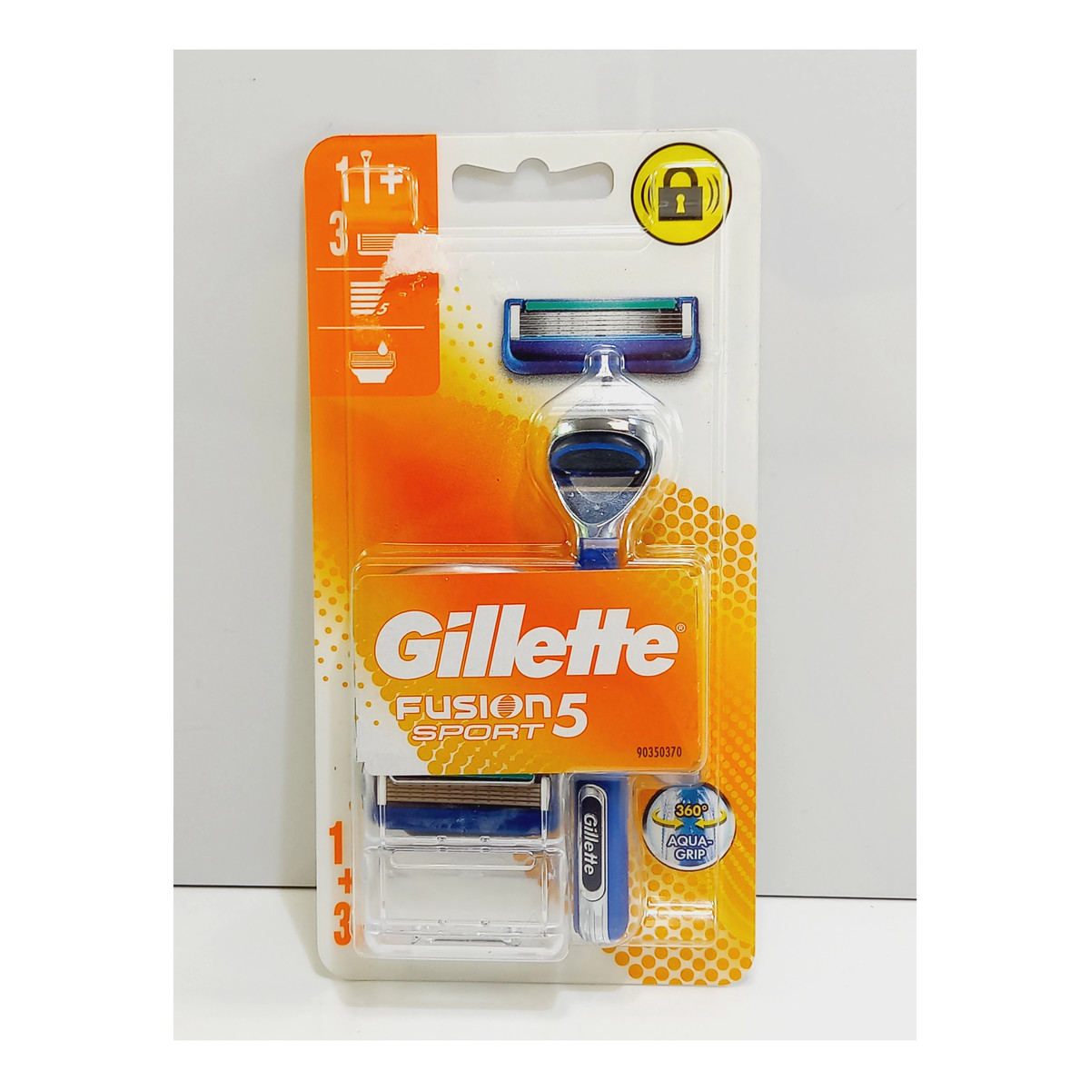 Gillette Fusion Sport 5 Maszynka do golenia Sport 5 + 3 ostrza