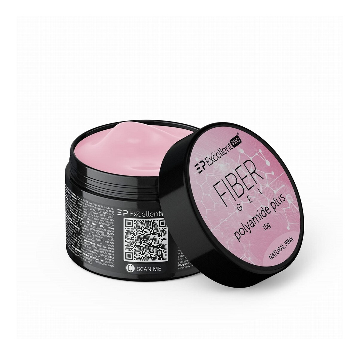 Żel budujący natural pink