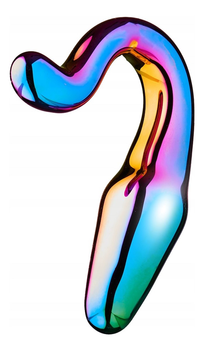Glamour glass sleek anal tail plug szklany korek analny