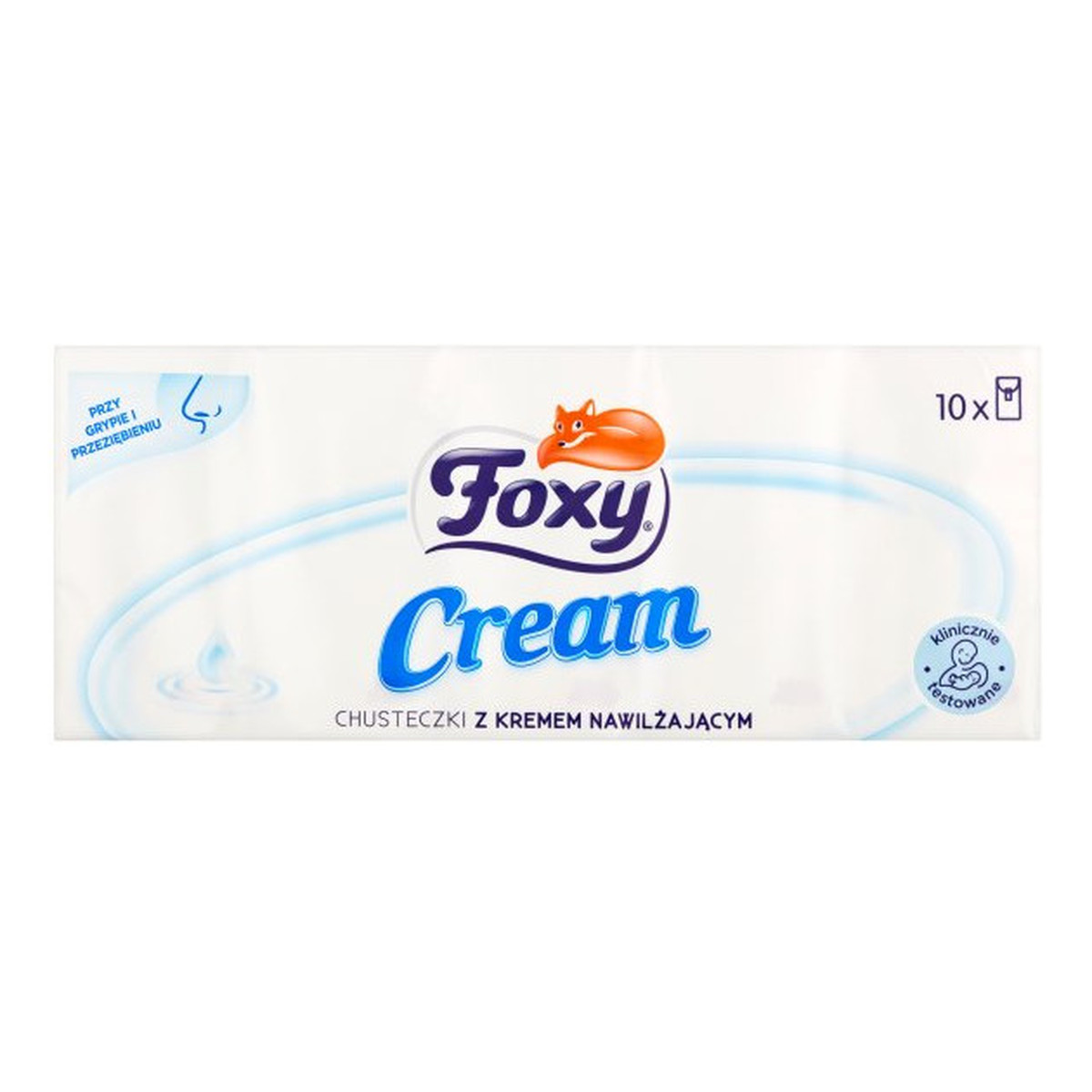 Foxy Chusteczki higieniczne z kremem nawilżającym
