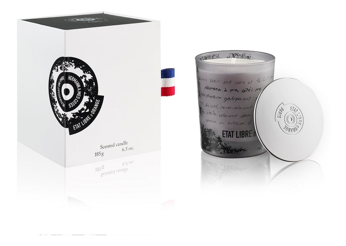 Hermann a mes cotes me paraissait une ombre candle świeca zapachowa
