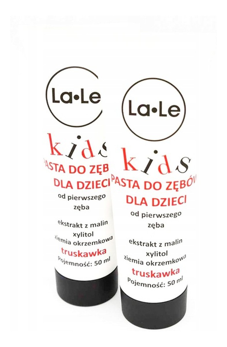 Kids pasta do zębów dla dzieci od pierwszego zęba truskawka