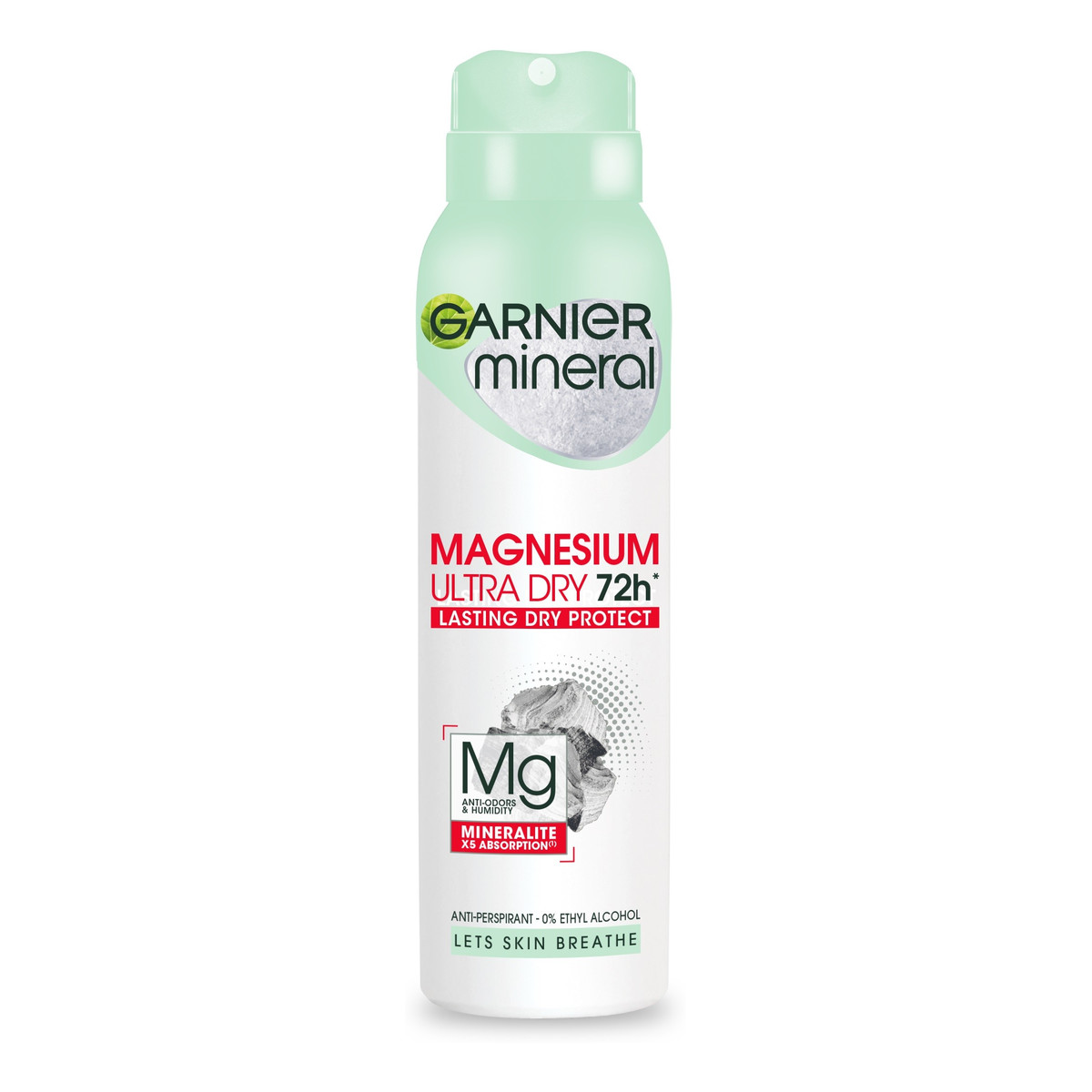 Garnier Mineral Dezodorant spray Magnesium Ultra Dry 72h - Lasting Dry Protect 150ml