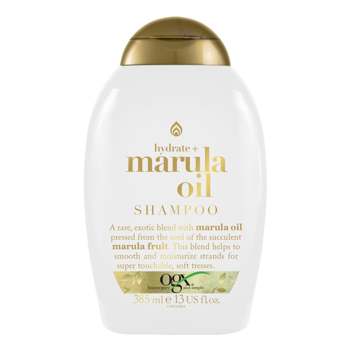 Organix Hydrate + marula oil shampoo nawilżająco-wygładzający szampon do włosów
