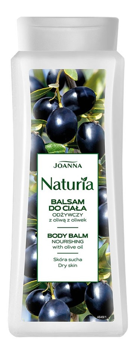 Balsam Do Ciała Odżywczy Oliwa z Oliwek
