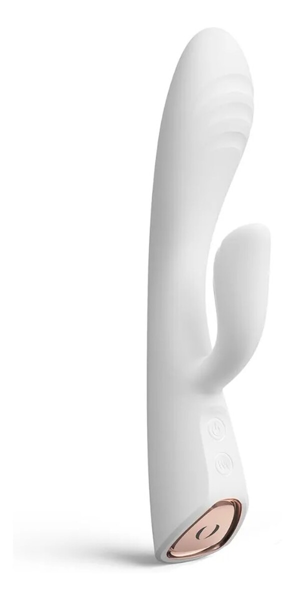 Flexi rabbit wibrator typu króliczek white