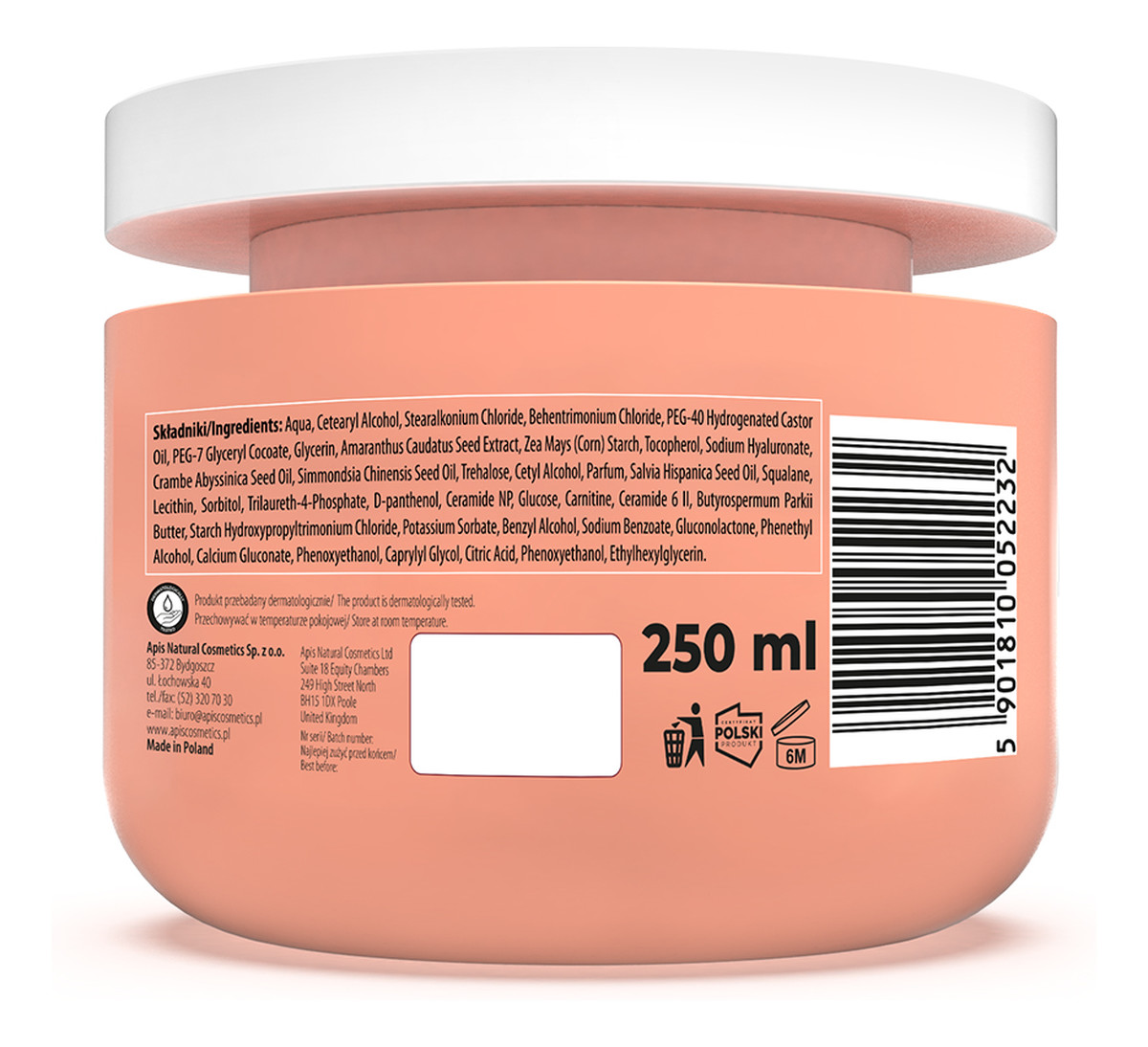 Silnie odbudowująca maska ceramidowa