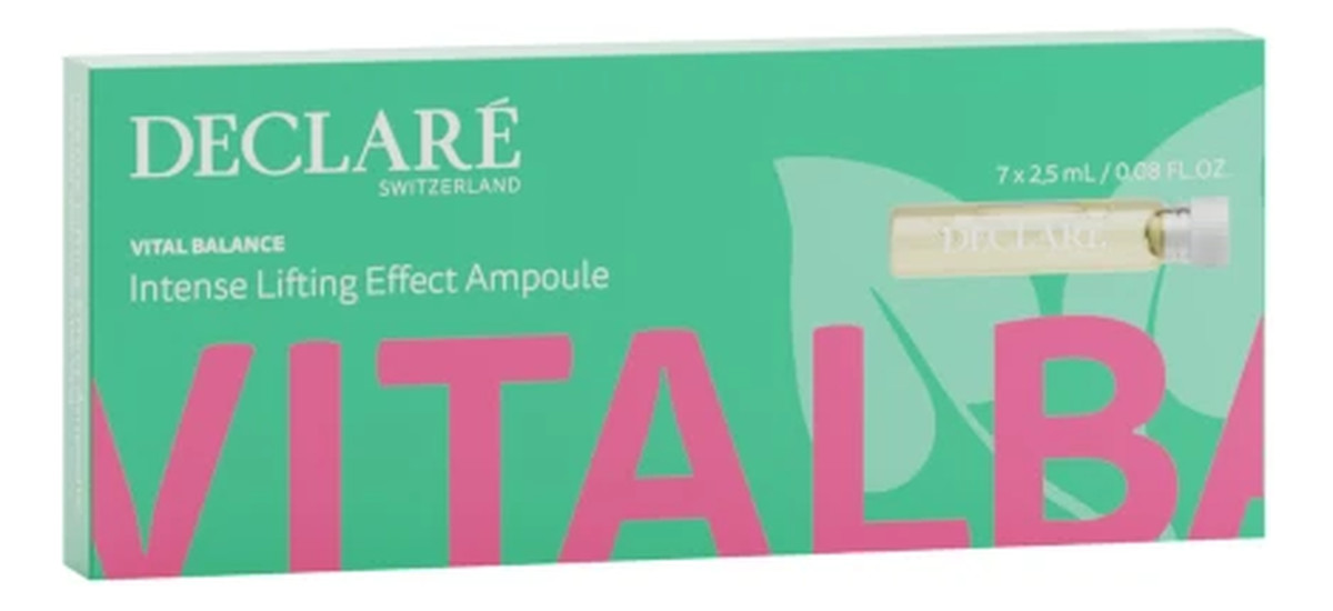 Intense Lifting Effect Ampoule ampułki liftingujące do twarzy 7x2,5ml