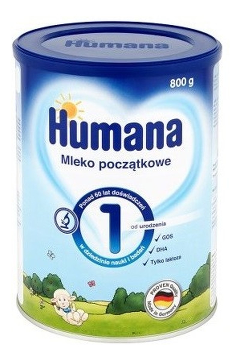 Mleko początkowe 1 od urodzenia