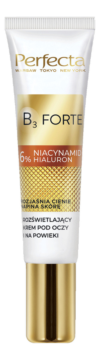 Rozświetlający krem pod oczy i na powieki