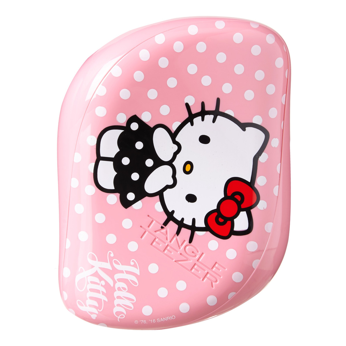 Tangle Teezer Compact Styler Hello Kitty Różowo Biała Szczotka Do Włosów