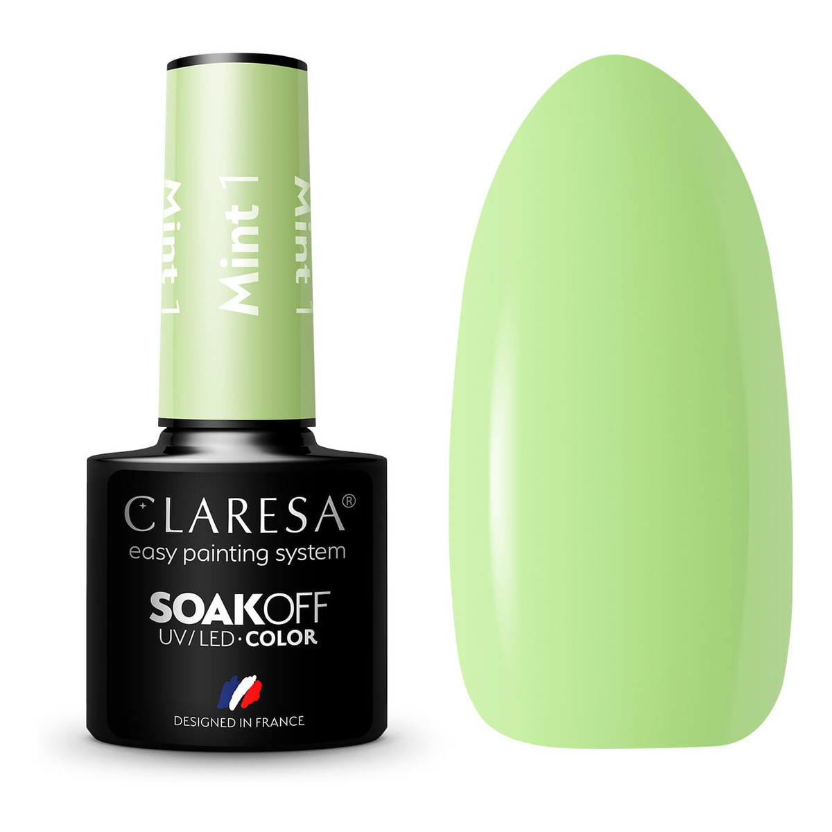 Claresa Mint UV/LED lakier hybrydowy 5g