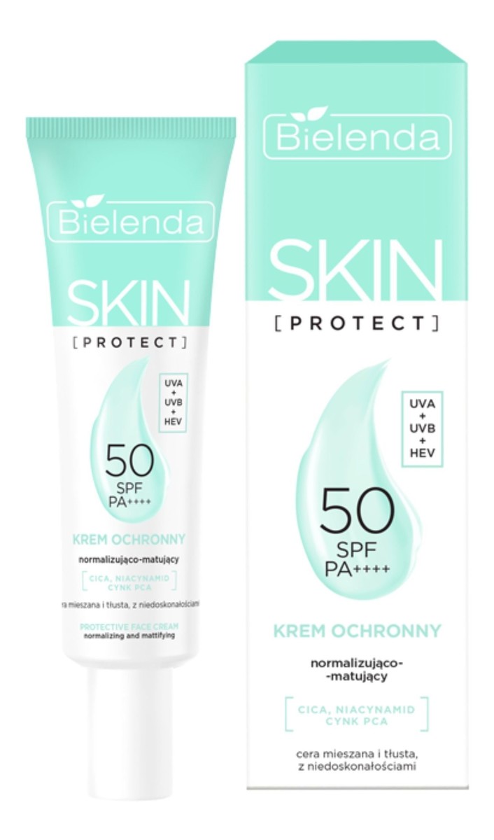 Krem SPF50 normalizująco-matujący