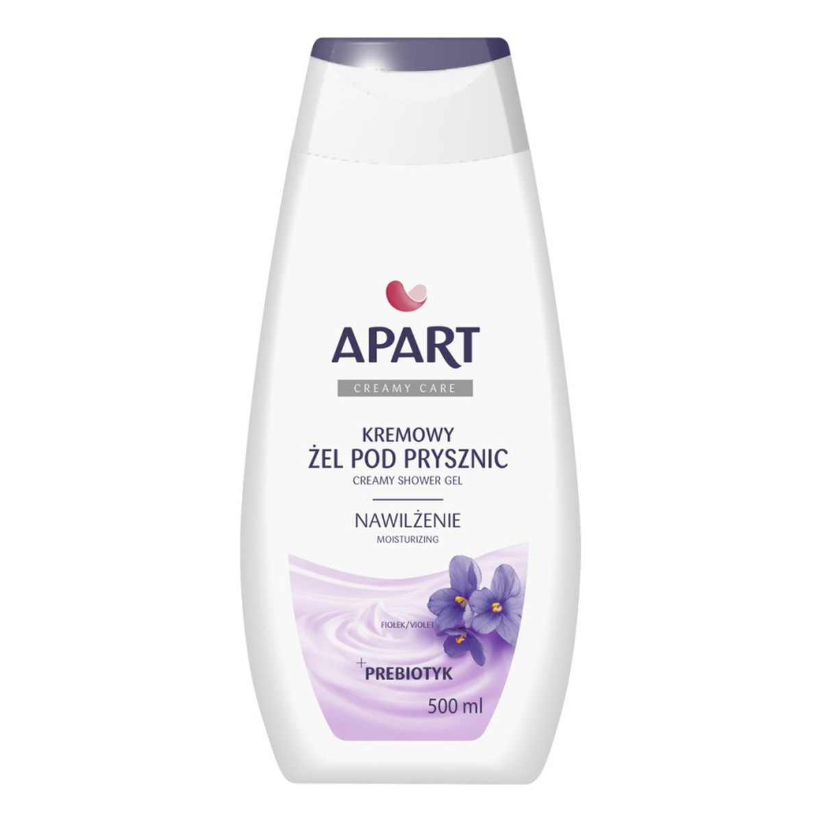 Apart Natural Creamy Care Kremowy Żel Pod Prysznic Fiołek 500ml