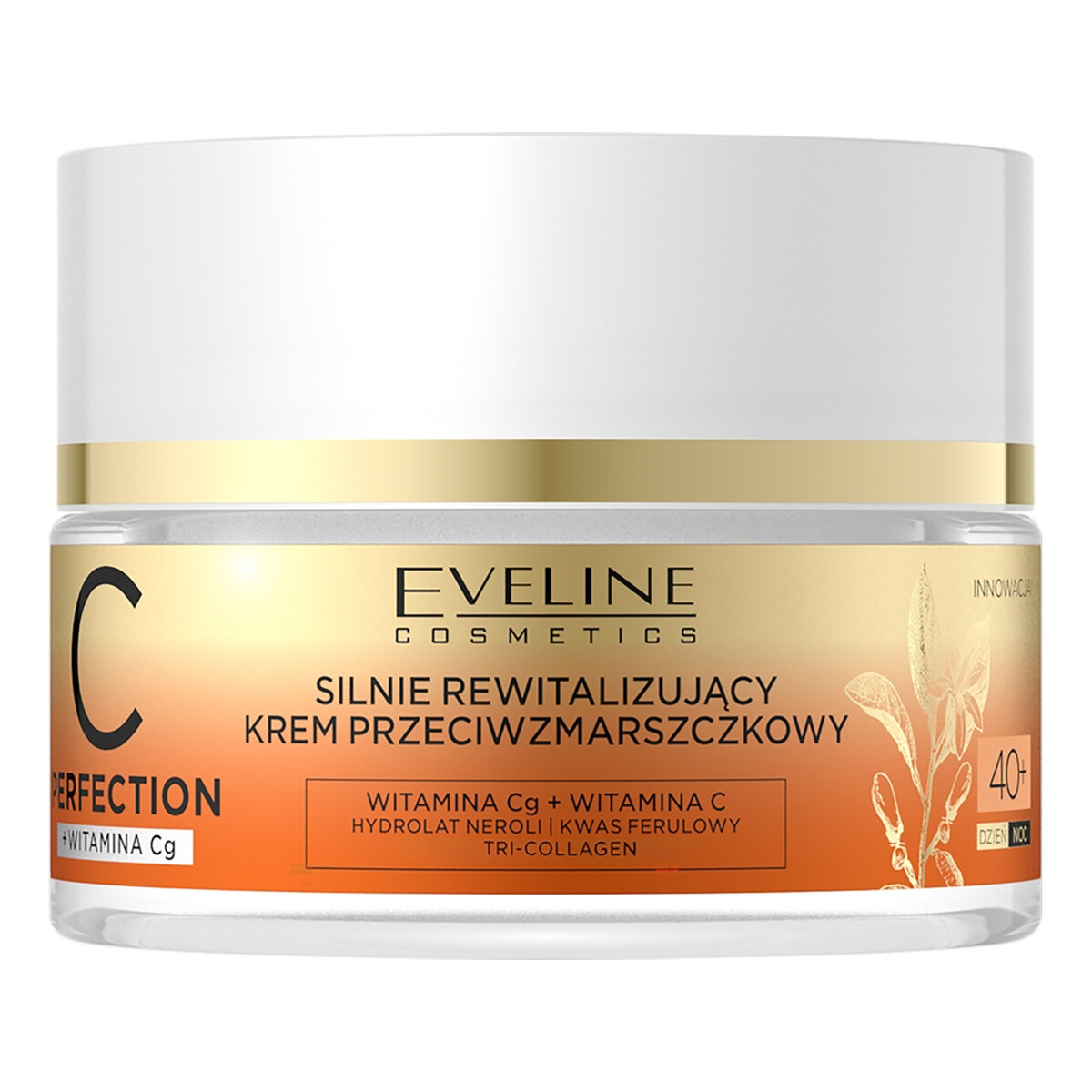 Eveline C-Perfection Rewitalizujący krem przeciwzmarszczkowy 40+ 50ml