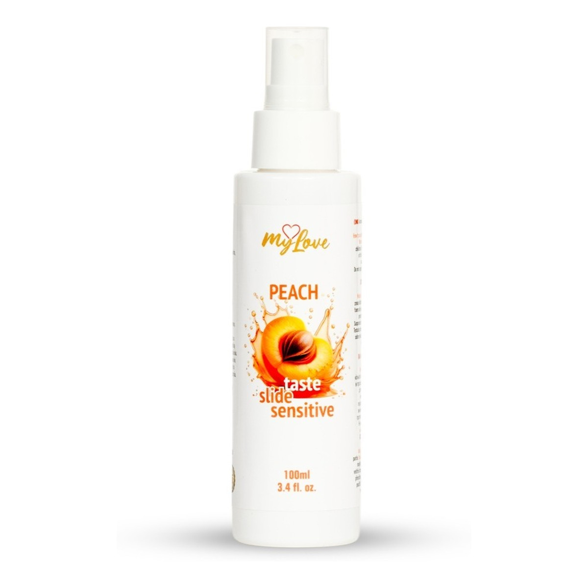 MyLove Taste Slide Sensitive żel intymny Peach 100ml