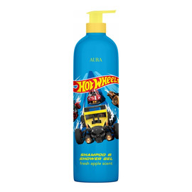 Hot Wheels Szampon i żel pod prysznic Fresh Apple