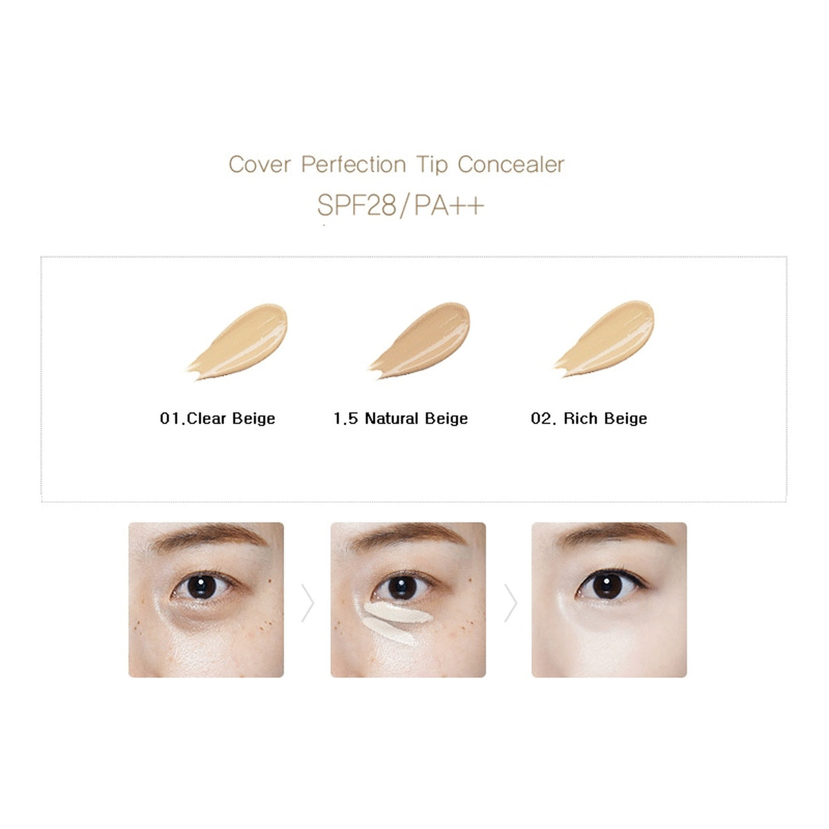 The Saem Cover Perfection Tip Concealer korektor do twarzy 6g