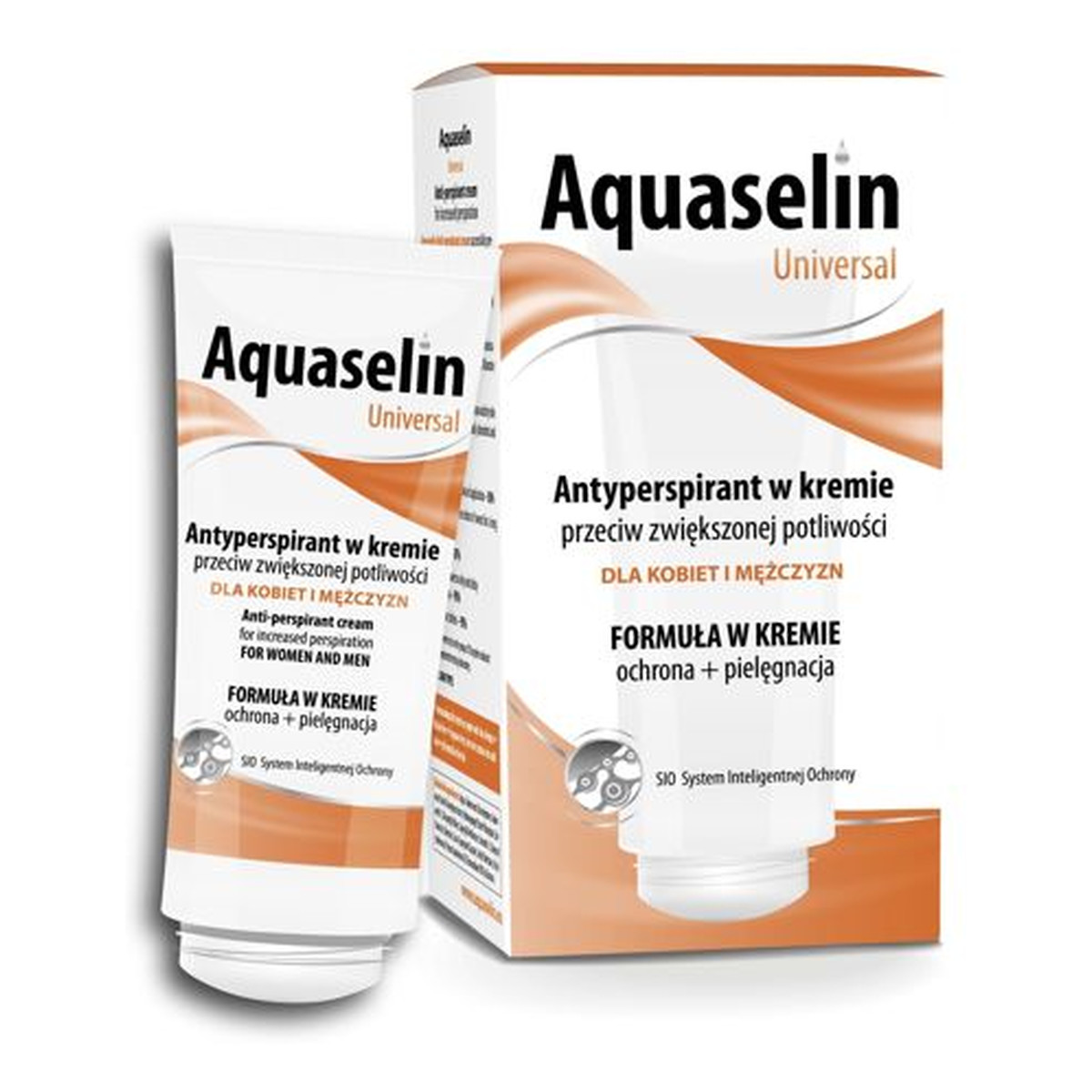 AA Aquaselin Universal Anti-Perspirant Cream deo roll-on krem w kulce przeciw zwiększonej potliwości 40ml