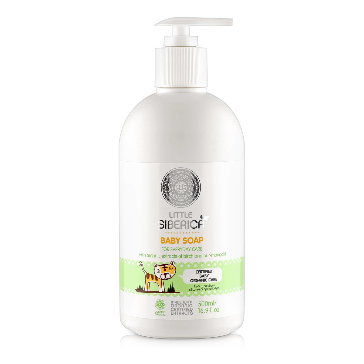 Natura Siberica Little Organiczne Mydło W Płynie Dla Dzieci Od 3 Lat 500ml